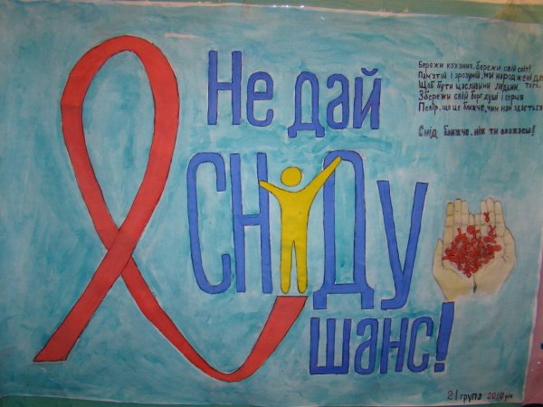 Рисунки на тему СПИД