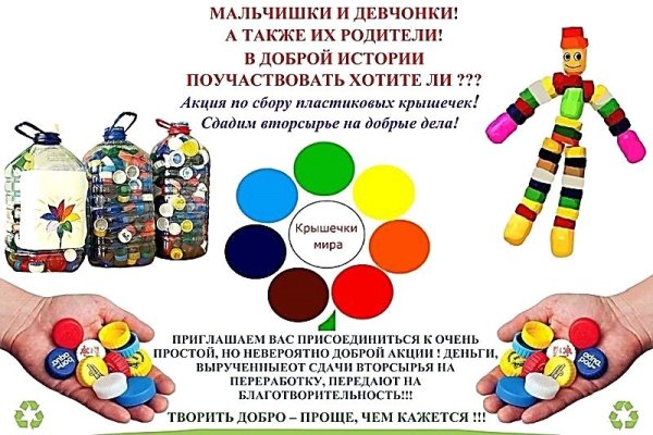 Проект добрые крышечки