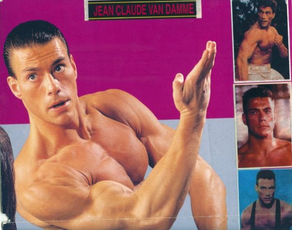 Jean Claude van Damme плакаты 90х