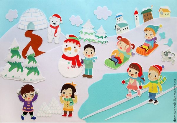 Зимние игры для детей