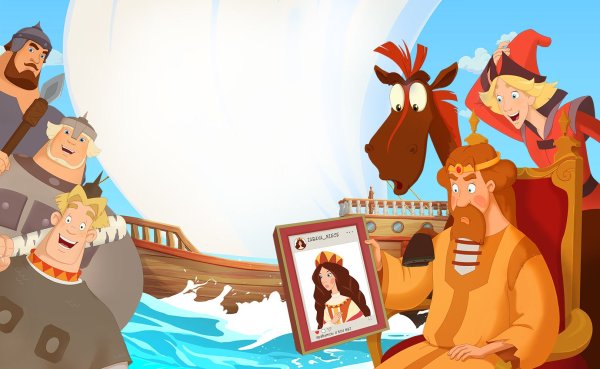 Три богатыря плакат