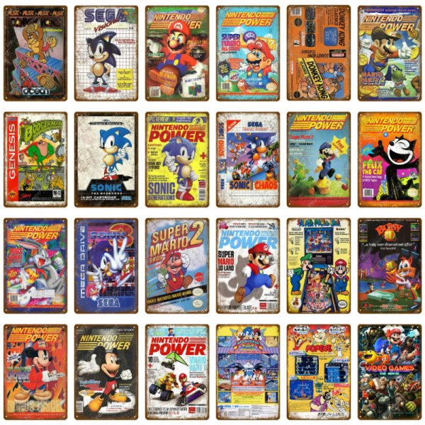 Супер Марио плакат