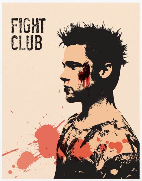 Тайлер Дерден Постер