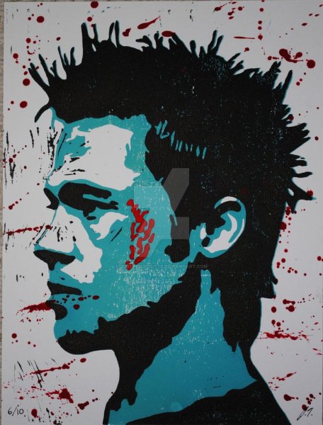 Tyler Durden Бойцовский клуб Art