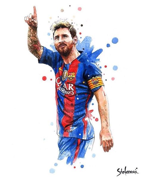 Lionel Messi Постер