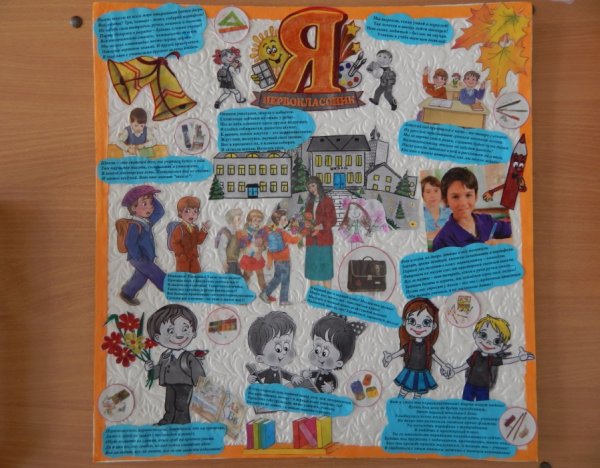 Коллаж на тему школа