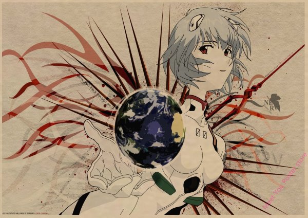 Ретро постеры аниме