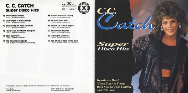 C.C. catch - super Disco Hits (1994)