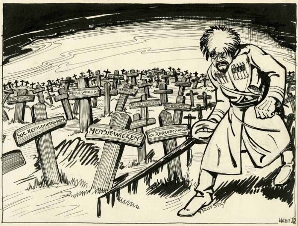 Троцкий Лев Давидович карикатуры