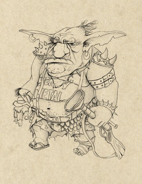 Плакаты в стиле Goblincore