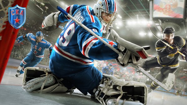 Обои СКА хоккей