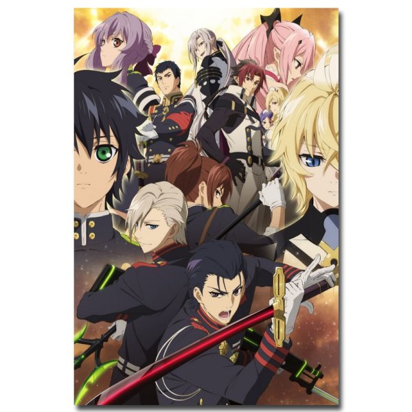 Плакат аниме последний Серафим