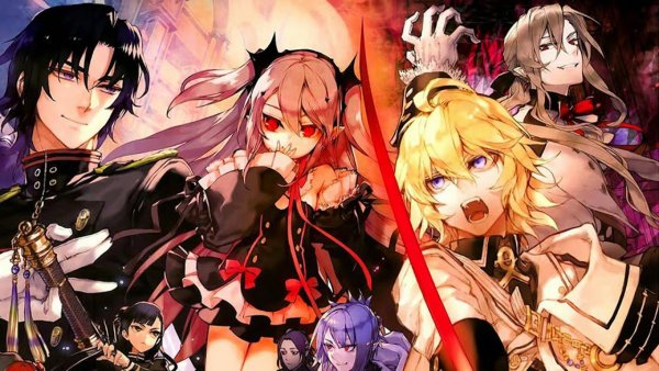 Аниме последний Серафим Постер