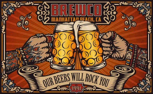 Советские пивные плакаты