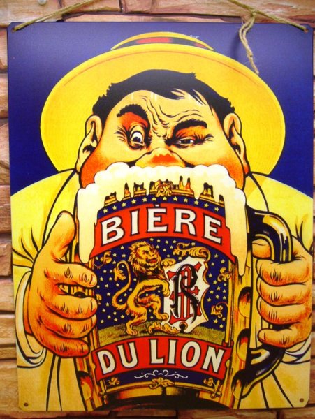 Старые рекламные плакаты пива