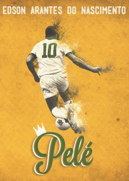 Пеле футболист портрет
