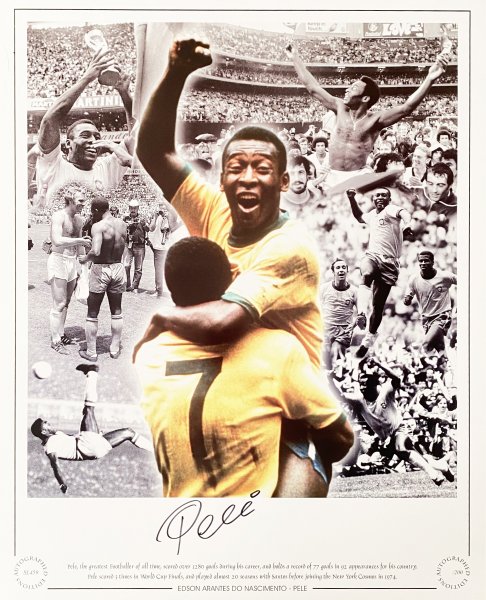 Мультяшный футболист Пеле