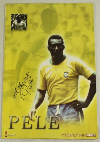 Пеле футболист плакат