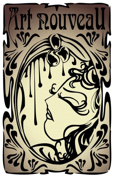 Арт деко Альфонс Муха