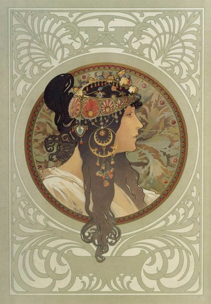 Альфонс Муха реклама