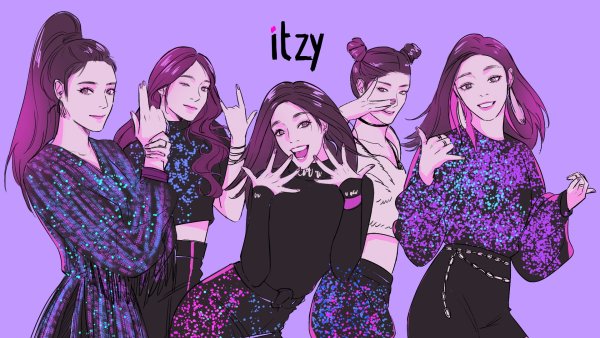 Группа Itzy арт
