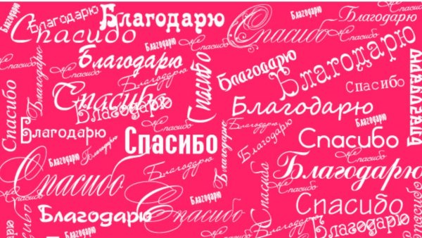 Спасибо спасибо спасибо