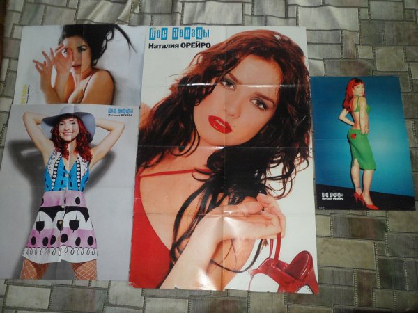 Наталья Орейро постеры 90-х