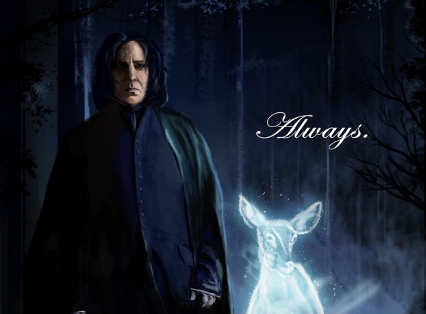 Алан Рикман Гарри Поттер патронус