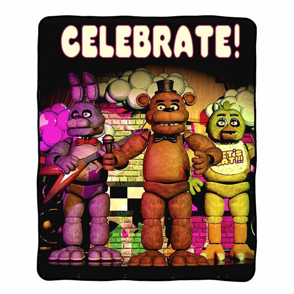 Плакат celebrate ФНАФ 1