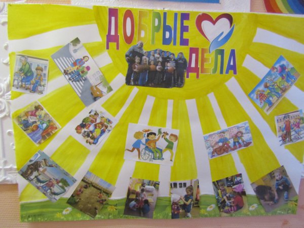 Плакат добрые дела