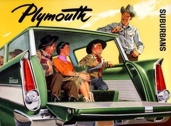 Америка 50-е плакаты