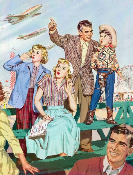 Плакат в стиле 80-х