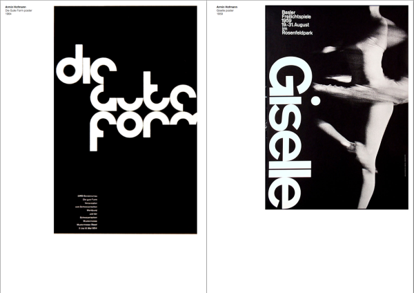 Армин Хофманн графический дизайнер