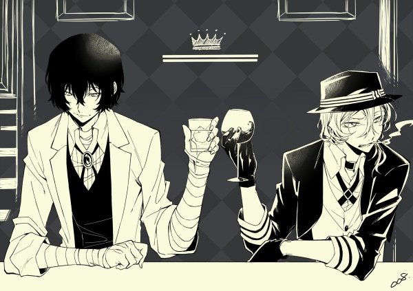 Великий из бродячих псов Мори и Дазай