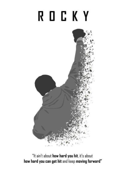 Плакат Сталлоне Рокки