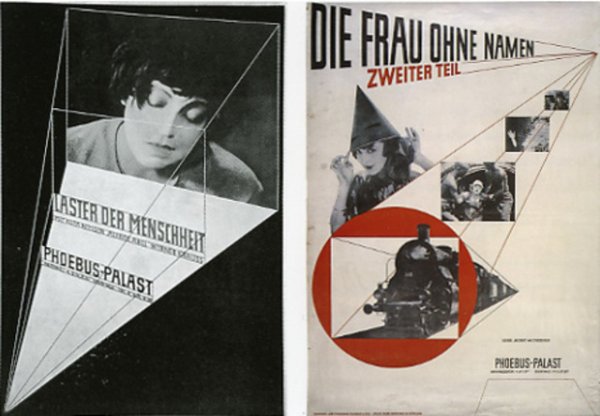 Ян Чихольд киноплакат 1927