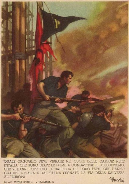 Итальянские агитационные плакаты второй мировой
