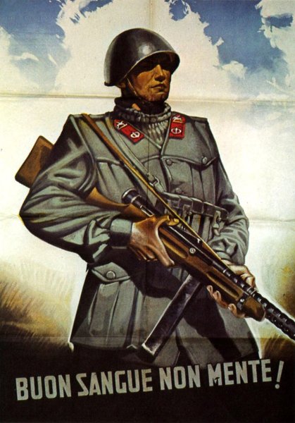 Плакаты фашистской Италии чернорубашечники