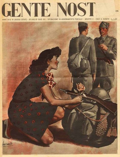 Итальянские агитационные плакаты второй мировой