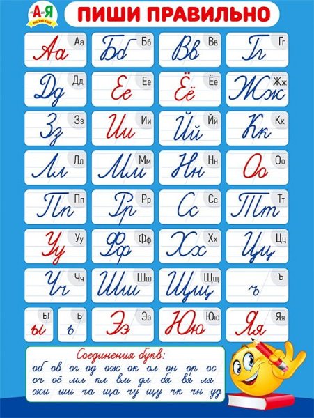 Алфавит прописные буквы