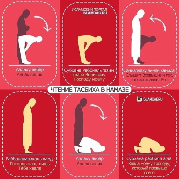 Пятикратный намаз для начинающих