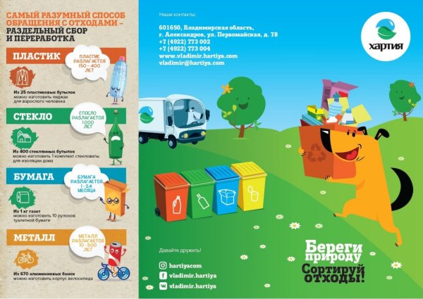 Переработка плакат