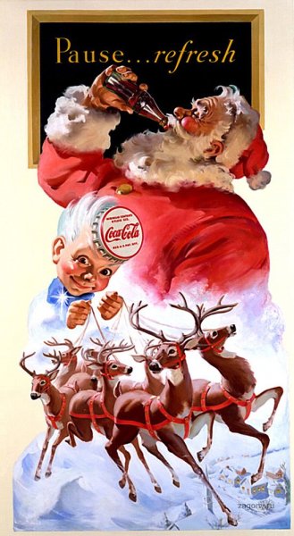 Креативные новогодние плакаты