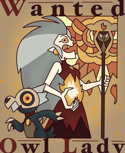 Дом Совы Постер