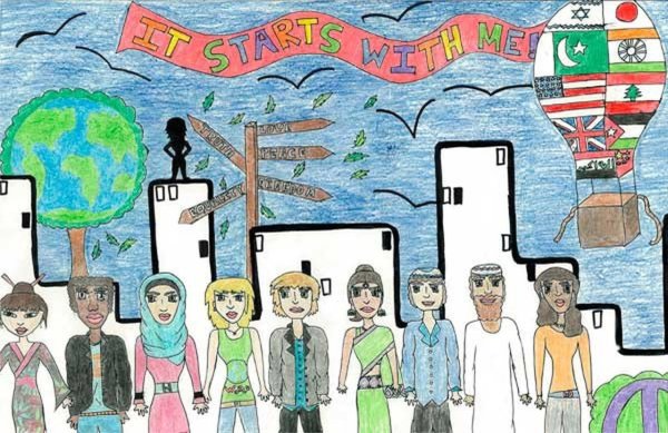 Права человека и гражданина плакат