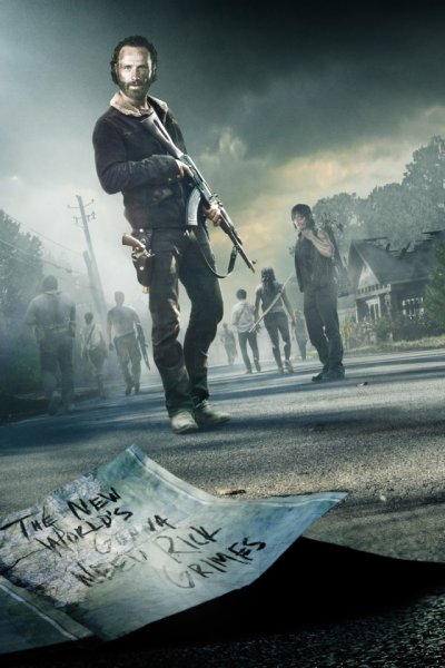 Рик Граймс и Ниган Постер