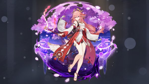 Яэ Мико Геншин Импакт