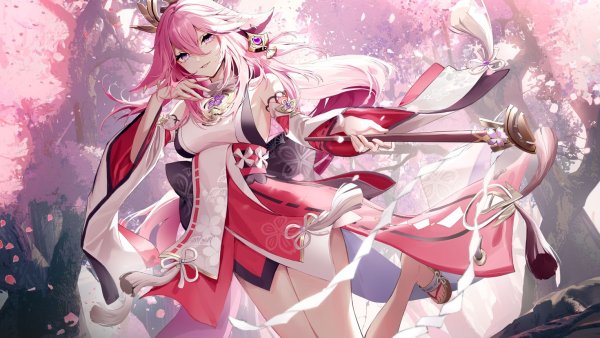 Яэ Мико Геншин Импакт