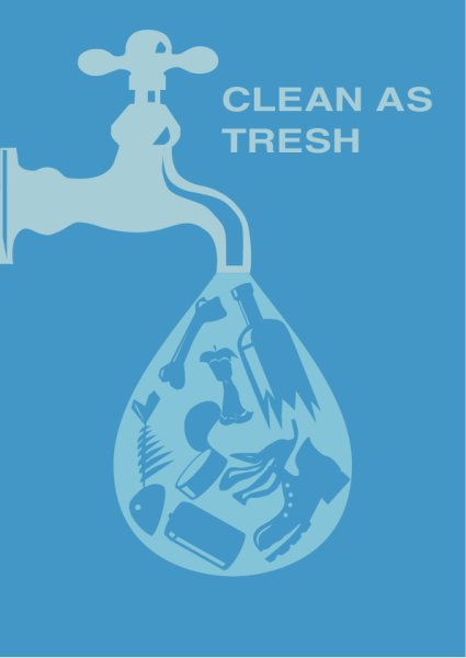 Рисунок на тему загрязнение воды