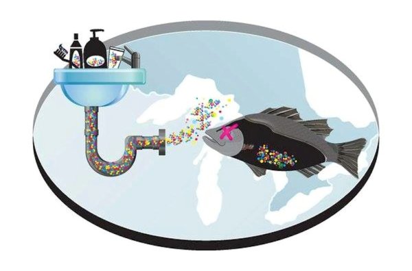 Источники загрязнения воды рисунок